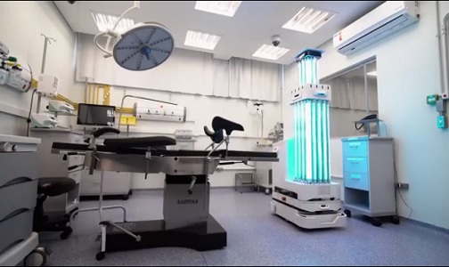 robo desinfeccao